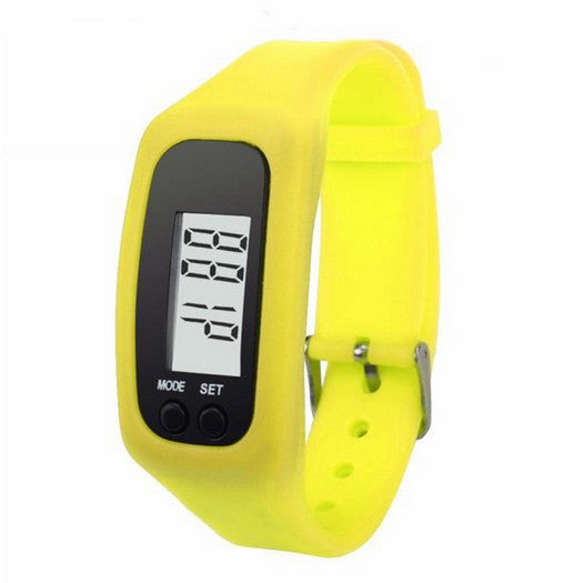 LCD Pedometer Wrist Watch Bracelet