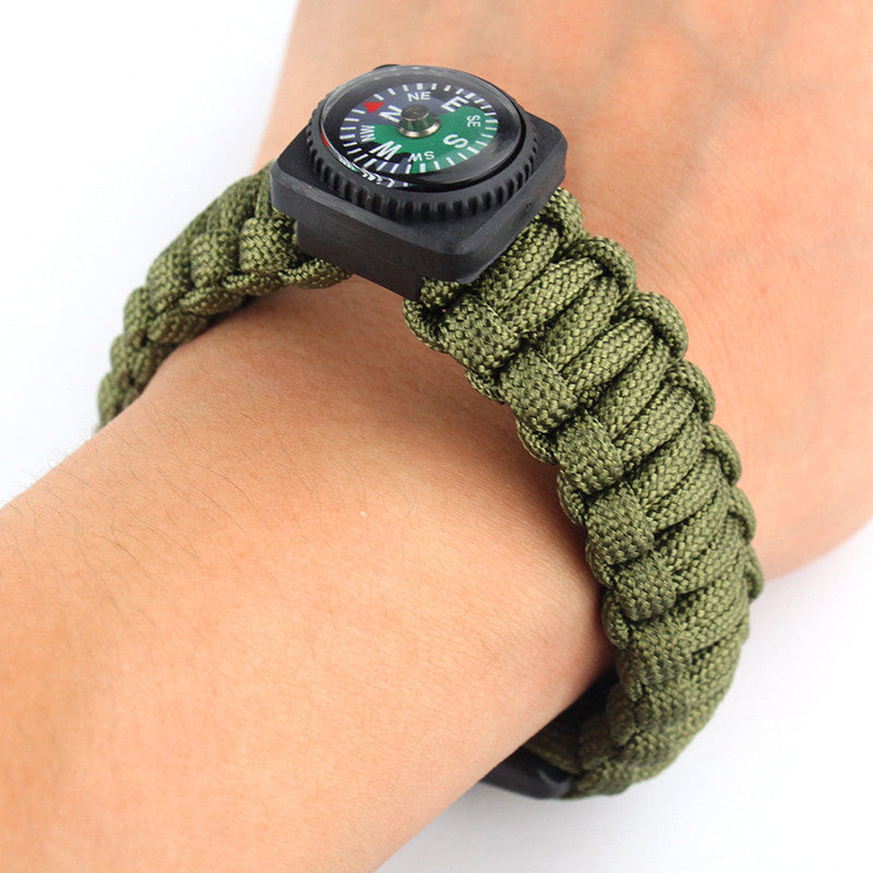 Bracelet Rope Paracord Whistle Gear