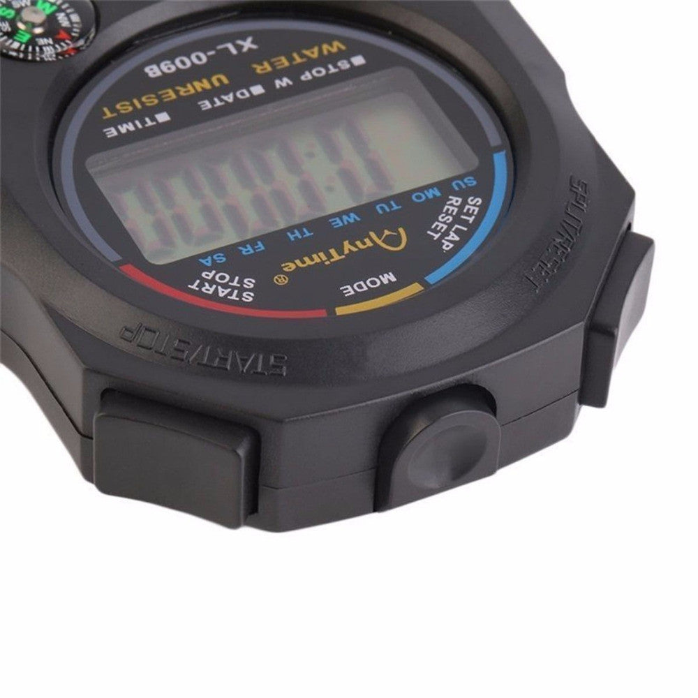 Stopwatch Chronograph With Strap Timer