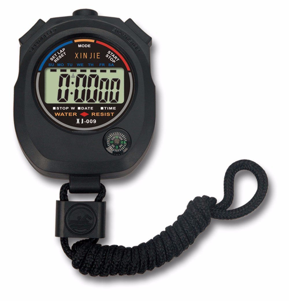 Stopwatch Chronograph With Strap Timer