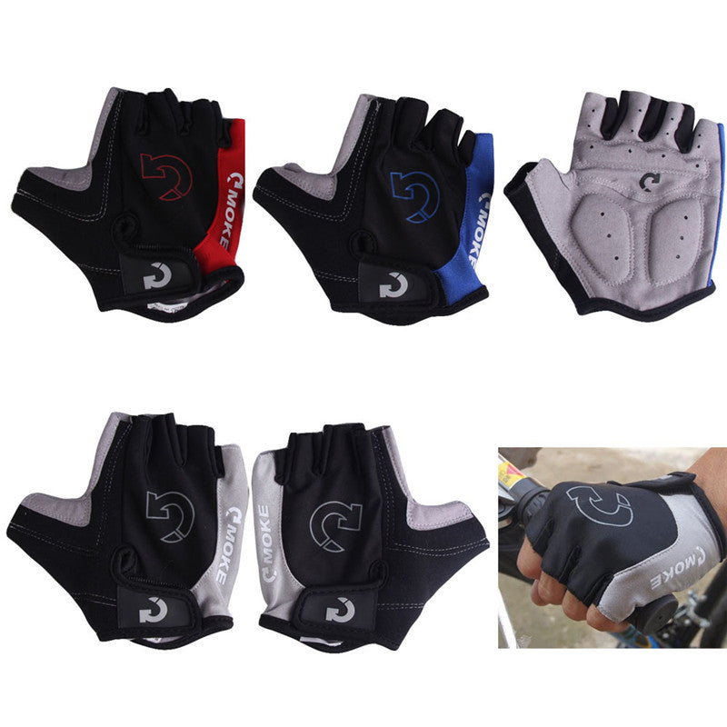 Half Finger Anti Slip Gel Gloves