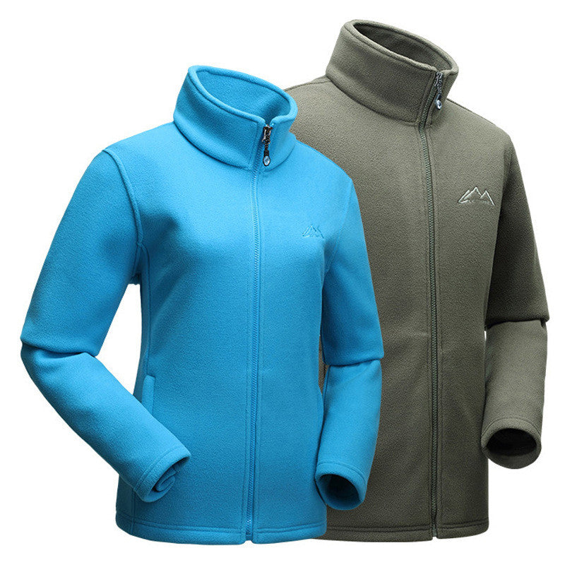Sports Fleece Jacket Woolen Warm Coat