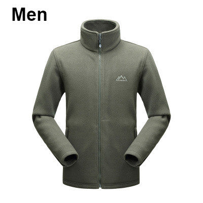 Sports Fleece Jacket Woolen Warm Coat