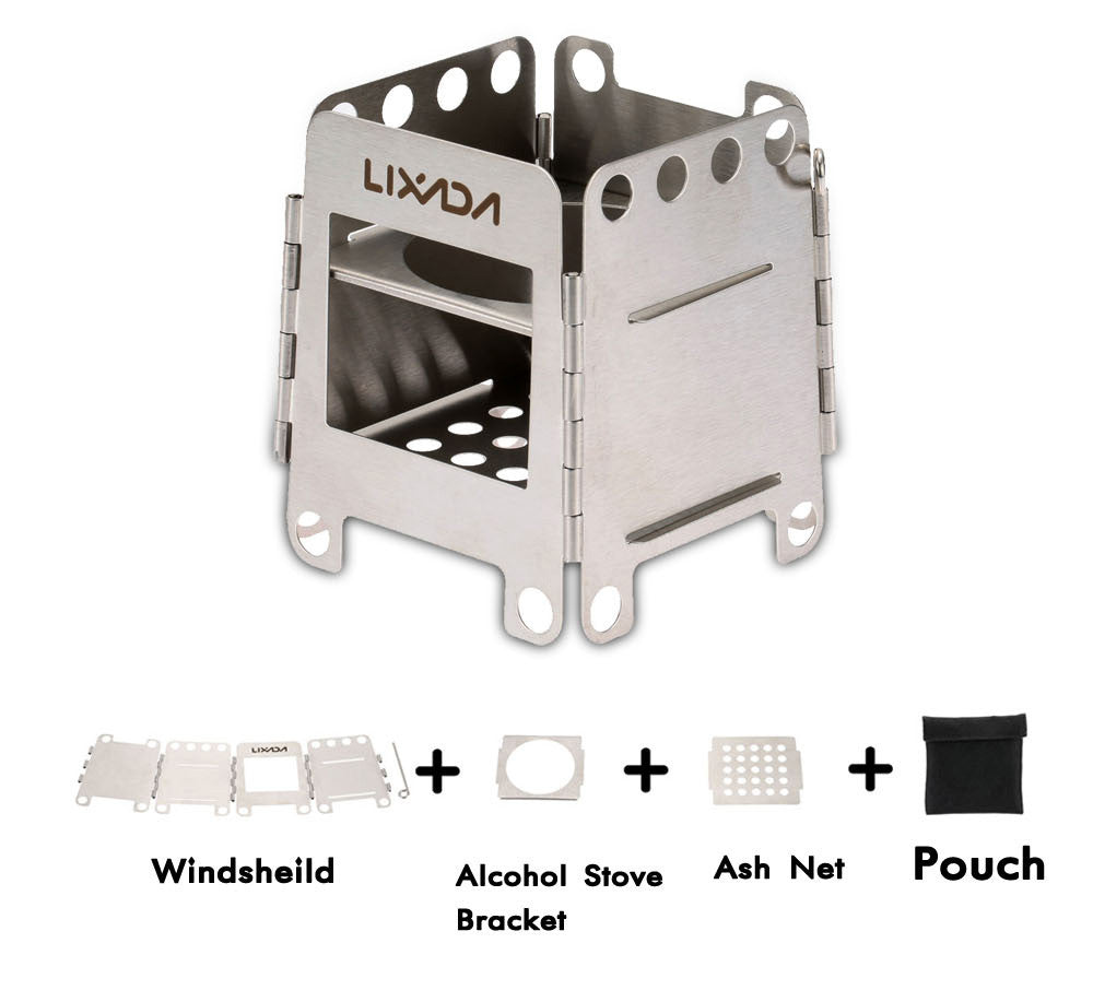 Lightweight Folding Pocket Stoves