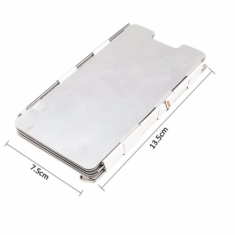 BBQ Plates Grill Mat Wind Screen