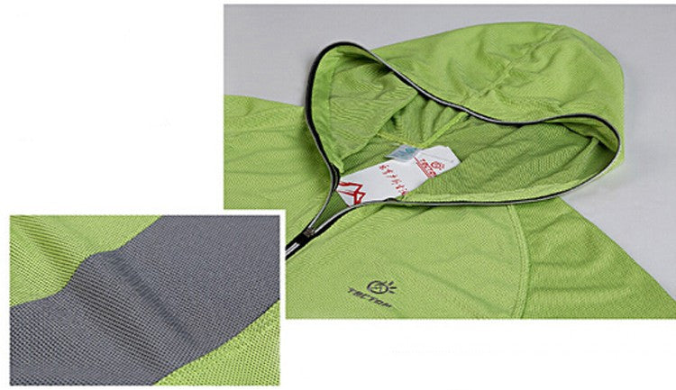 Breathable Sunscreen Mesh Charcoal Jackets